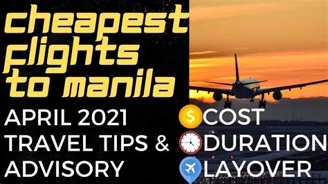 cheapest flights manila